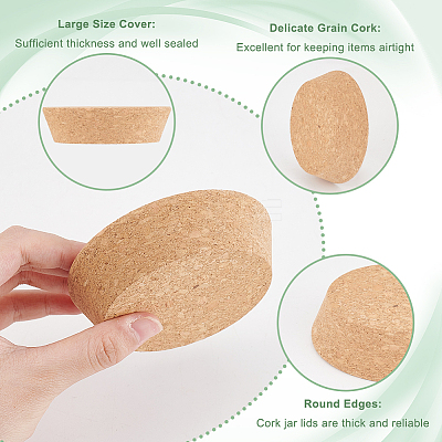 Cork Bottle Stoppers FIND-WH0016-46A-1