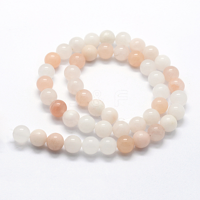 Natural Pink Aventurine Beads Strands G-I199-22-4mm-1