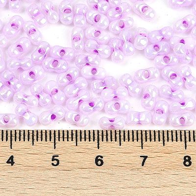 Lustered Glass Seed Beads X1-SEED-K010-04A-1