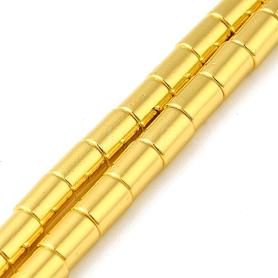 Electroplated Synthetic Non-magnetic Hematite Beads Strands G-Q1009-I02-01G-1