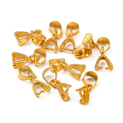 Brass Ice Pick Pinch Bails X-KK-KK06-G-1