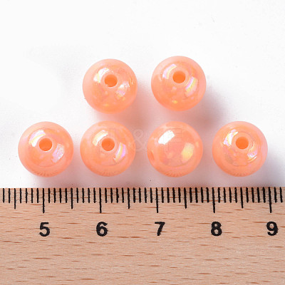 Opaque Acrylic Beads MACR-S370-D10mm-A12-1