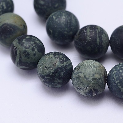 Natural Kambaba Jasper Beads Strands X-G-D744-8mm-1