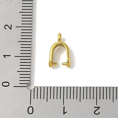 304 Stainless Steel Ice Pick Pinch Bails STAS-Z058-01G-05-1