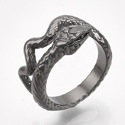 Alloy Cuff Finger Rings RJEW-T008-30B-1