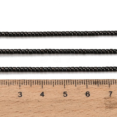 Electroplate Glass Beads Strands GL-CBAA615-01L-1