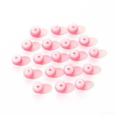 50Pcs Transparent Stripe Resin Beads RESI-YW0001-02F-1