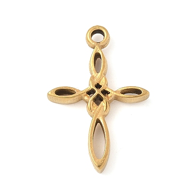 304 Stainless Steel Pendants STAS-R162-03G-04-1