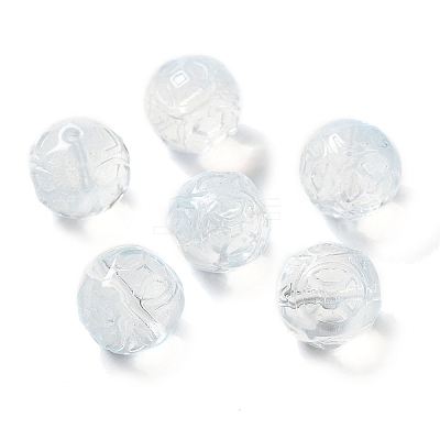 Transparent Glass Beads GLAA-A012-02C-1