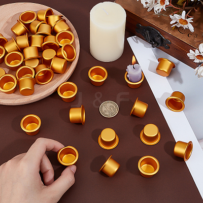 40Pcs Aluminum Candle Cup FIND-PH0024-89-1