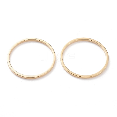 Brass Linking Rings X-KK-Y003-03G-G-1
