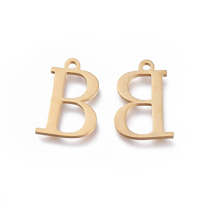 304 Stainless Steel Charms STAS-L263-02G-1