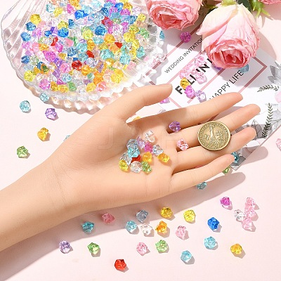 50G Transparency Acrylic Beads TACR-YW0003-08-1