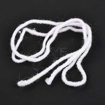 DIY Panda Non Woven Fabric Embroidery Keychain Kits DIY-F071-06-1
