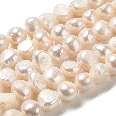 Natural Cultured Freshwater Pearl Beads Strands PEAR-E017-13-1