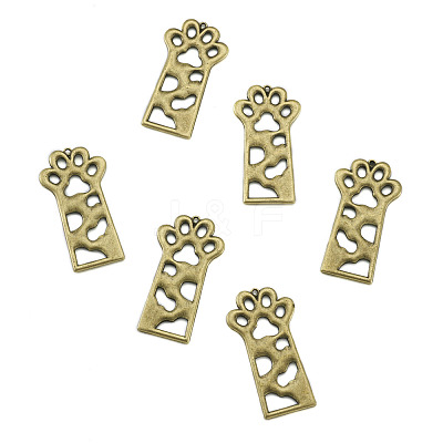 Open Back Bezel Pendants X-PALLOY-TAC0010-08AB-1