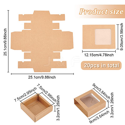 Drawer Kraft Paper Box CON-BC0006-41-1