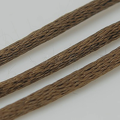 Nylon Satin Rattail Cord X-NWIR-A003-19-1