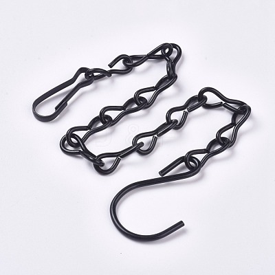 Iron Hanging Chains AJEW-WH0109-78-1