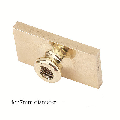 Wax Seal Brass Stamp Head AJEW-WH0215-020-1