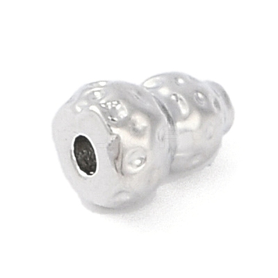 Brass Pave Clear Cubic Zirconia Beads LS-KK-F875-14P-1