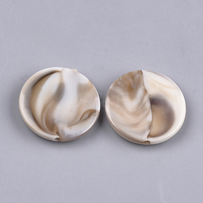 Acrylic Beads OACR-S024-57B-01-1