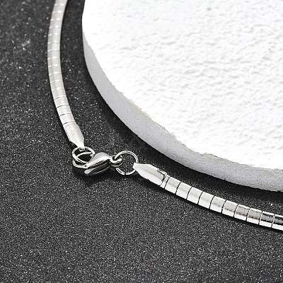 Non-Tarnish 304 Stainless Steel Necklaces NJEW-D274-01P-1