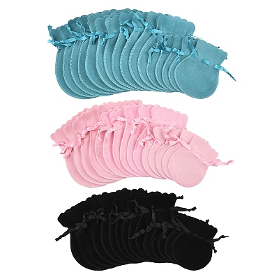 15Pcs 3 Styles Double Sided Velvet Bags TP-YW0001-07A-1