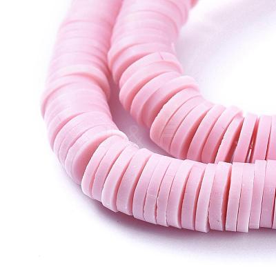 Handmade Polymer Clay Beads X-CLAY-R067-6.0mm-26-1