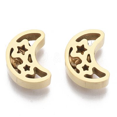 304 Stainless Steel Beads X-STAS-S079-181G-1
