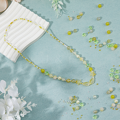 2 Bags Glass Beads GLAA-DC0001-43-1