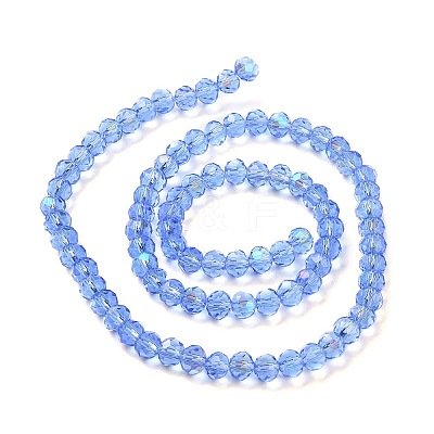 Electroplate Glass Beads Strands EGLA-A034-T3mm-L04-1