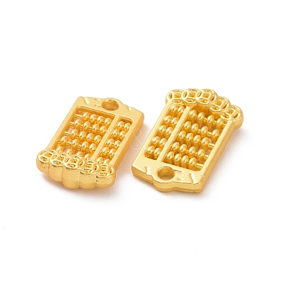 Rack Plating Alloy Pendants FIND-H034-02G-1