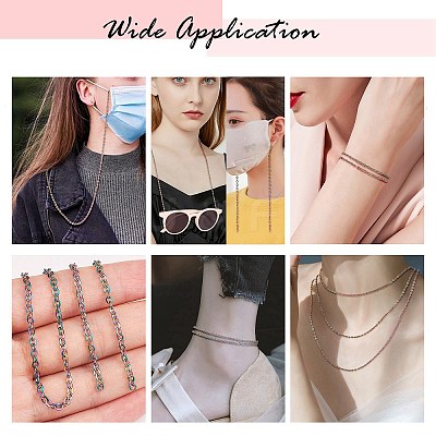DIY Chain Jewelry Set Making Kit STAS-SZ0002-27-1