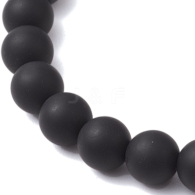 Resin and Synthetic Turquoise Bracelets BJEW-JB10755-02-1