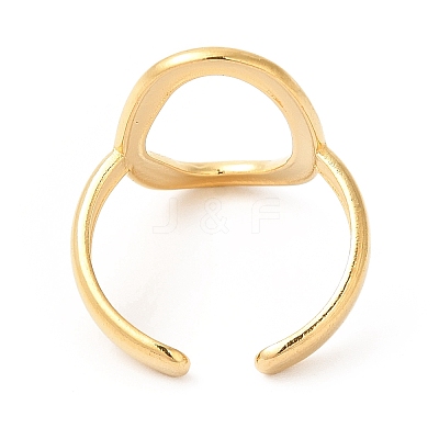 201 Stainless Steel Finger Ring RJEW-E063-49-M-1