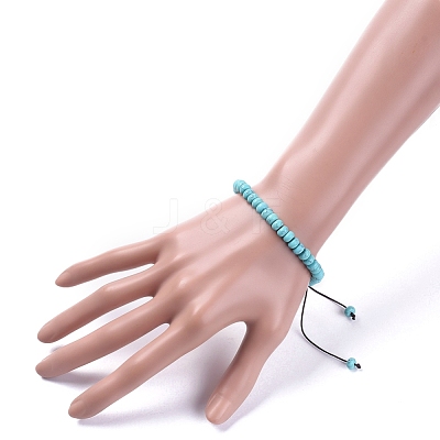 Braided Bead Bracelets BJEW-JB04913-1