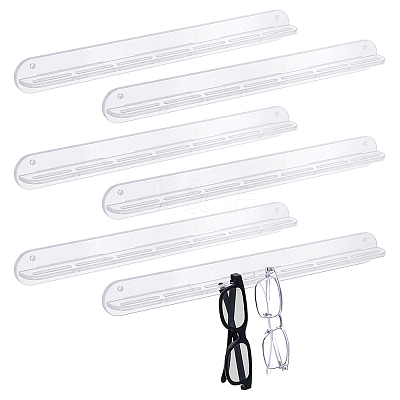 6 Sets Acrylic Sun Glasses Storage Display Stands ODIS-FH0001-23-1
