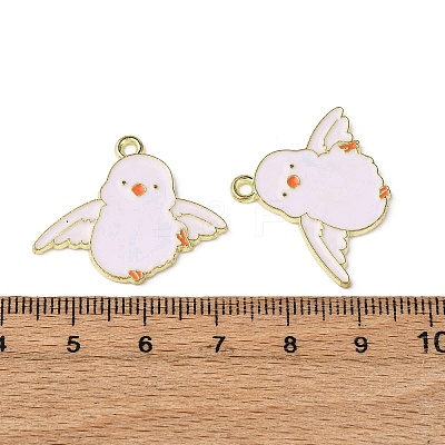 Alloy Enamel Pendants ENAM-C030-01A-G-1