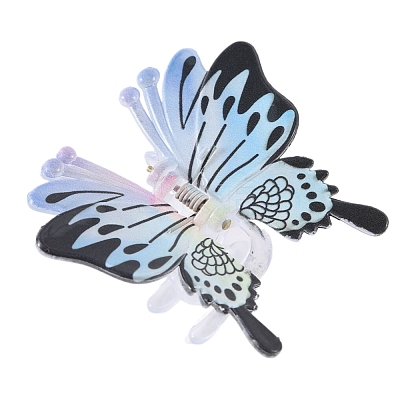 Plastic Claw Hair Clips PW-WG88B37-01-1