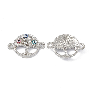 Alloy Crystal Rhinestones Connector Charms FIND-A024-45P-1