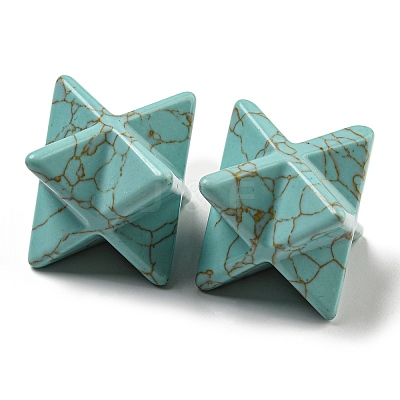 Dyed Synthetic Turquoise Beads G-A206-01B-55B-1