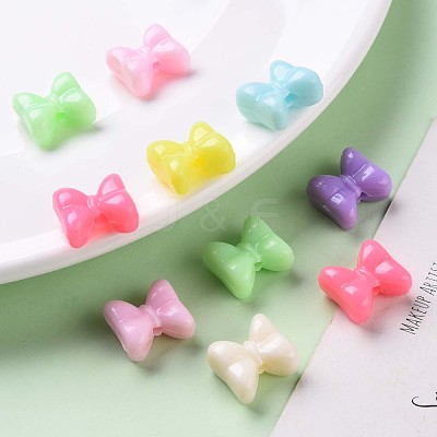Opaque Acrylic Beads TACR-S154-38D-1