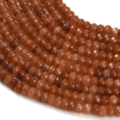 Dyed Natural White Jade Beads Strands GG-CBAF9EE-A07-3x4mm-1