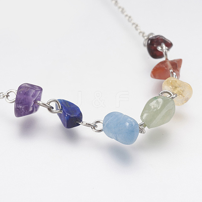 Chakra Jewelry AJEW-AN00218-1