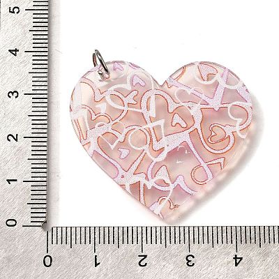 Printed Acrylic Pendants FIND-B045-22B-1