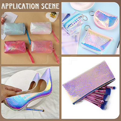 1Pc Laser PU Leather Fabric DIY-CL00001-85A-1