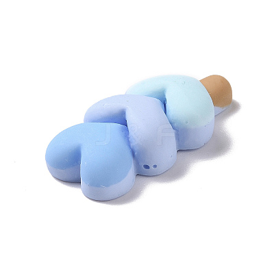 Cute Opaque Resin Decoden Cabochons RESI-L037-09C-1
