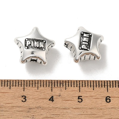 Tibetan Style Alloy Beads PALLOY-P302-01D-AS-1
