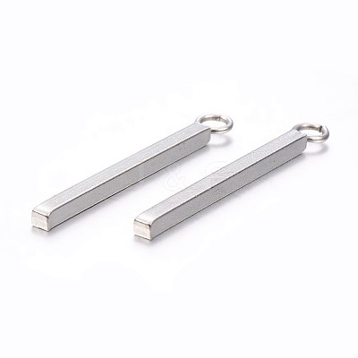 Tarnish Resistant 304 Stainless Steel Pendants STAS-P186-05P-28mm-1